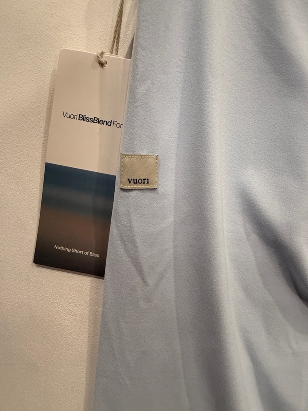 Vuori Light Blue All the Form Leggings Size LARGE NWT - Picture 2 of 4